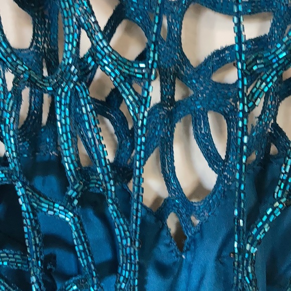 Sequin prom / wedding formal  gown by Scala - Picture 5 of 12